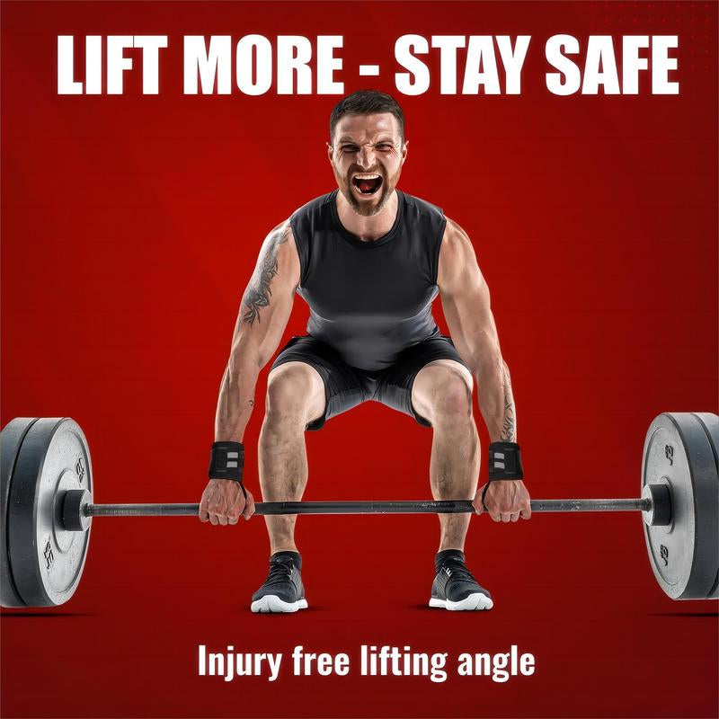 Sports Wristbands, 1 Pair Professional Wristbands for Weightlifting and Gym Training, Sports Wristband for Men & Women, Cuffs for Gym, Gym Wear, Gym Accessories, Exercise