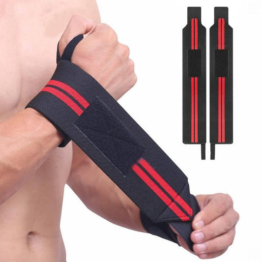 Sports Wristbands, 1 Pair Professional Wristbands for Weightlifting and Gym Training, Sports Wristband for Men & Women, Cuffs for Gym, Gym Wear, Gym Accessories, Exercise