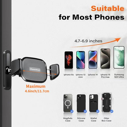Gym Portable Magnetic Phone Holder, 360 Degree Adjustable Magnetic Phone Mount for Gym Attach to Metal Surface, Fitness Equipment Accessories for Home Gym Smartphone Cellphone Stand