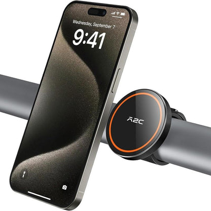Gym Fitness Cellphone Mount for Magsafe - 360 Degree Adjustable with Adjustable Strap, Compatible with Gym Equipment, Stroller, Shopping Cart, Exercise Bikes Smartphone Stand, Accessories, Gifts for Fitness